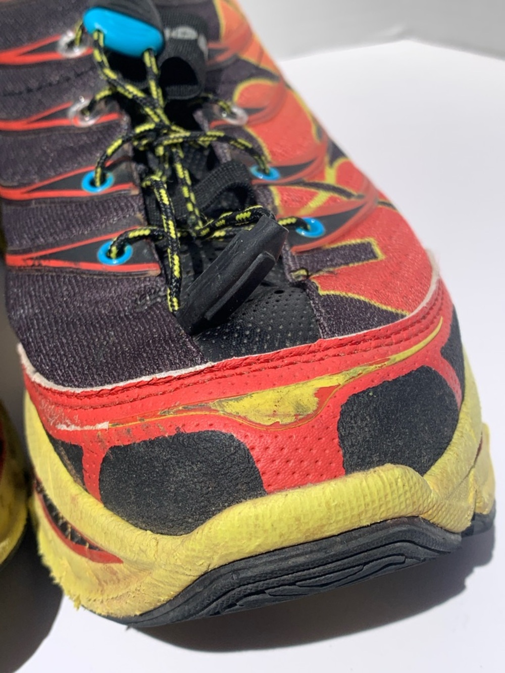 Hoka One One Clifton 3 Men's 9 Running Shoes Neon Yellow Orange Size 9 - Picture 3 of 10